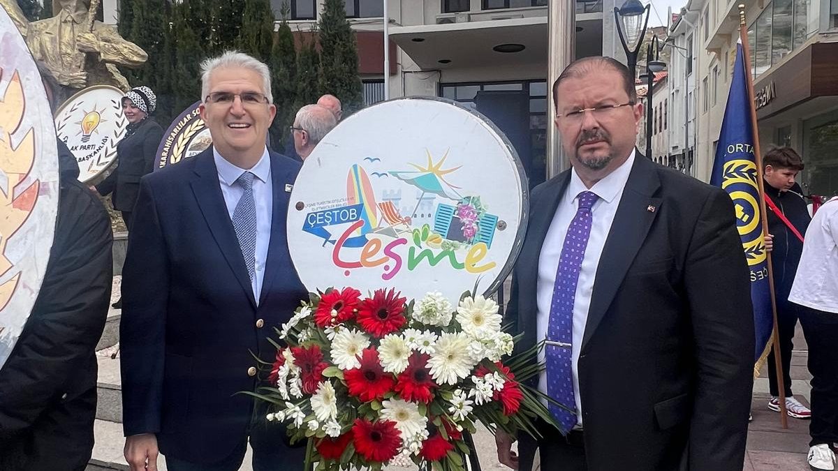 23 Nisan Ulusal Egemenlik ve Çocuk Bayramı Çeşme’de Törenle Kutlandı
