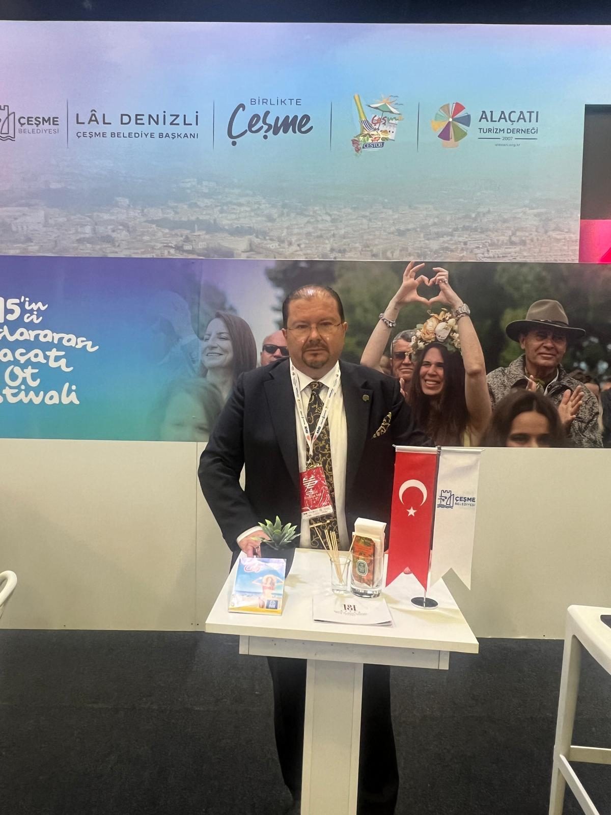 ÇEŞTOB, Antalya Turizm Fuarı’nda Çeşme Turizmini Küresel Pazarla Buluşturuyor