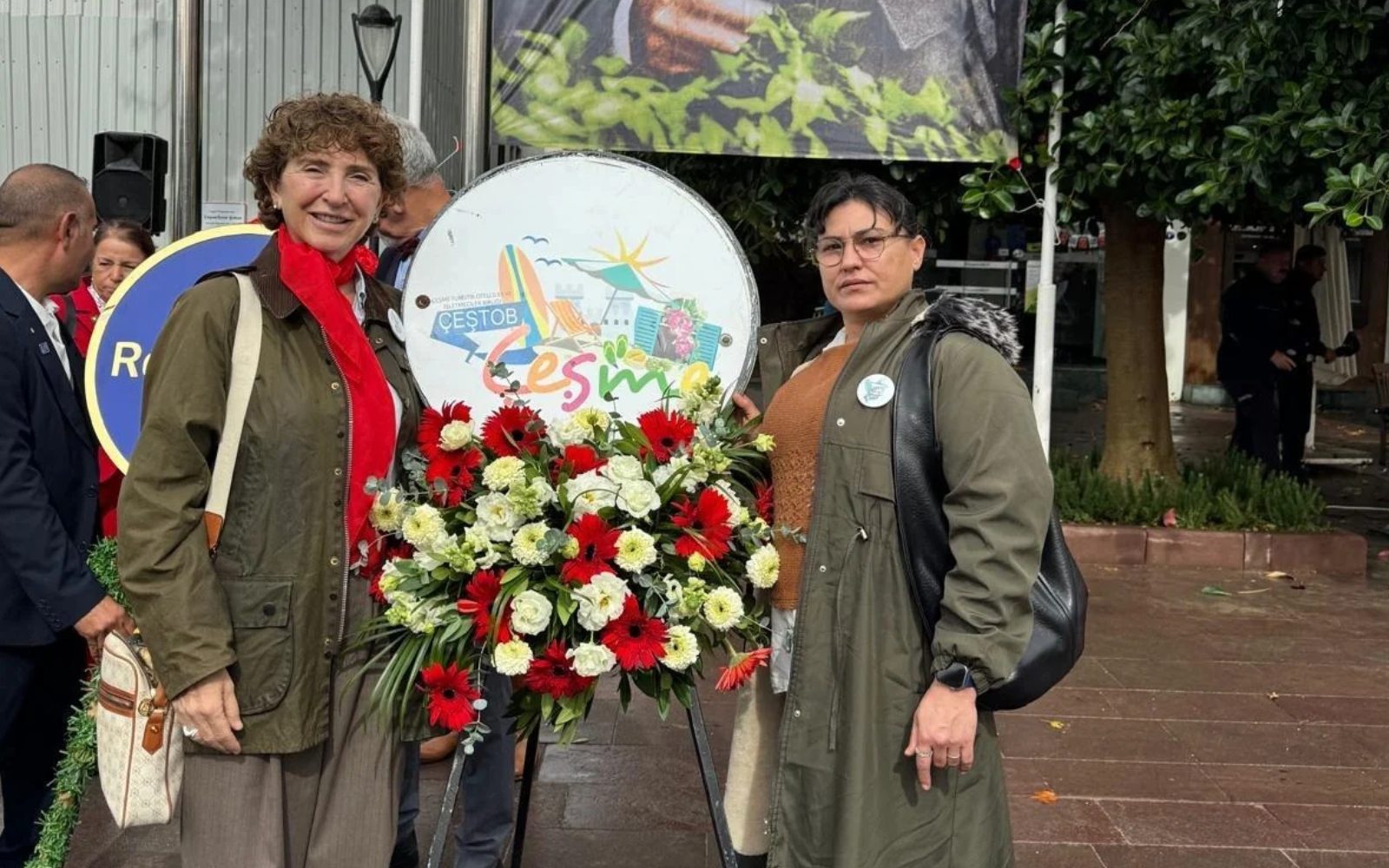 Cumhuriyet Meydanı’nda 29 Ekim Cumhuriyet Bayramı Kapsamında Çelenk Koyma Töreni'ne Katıldık