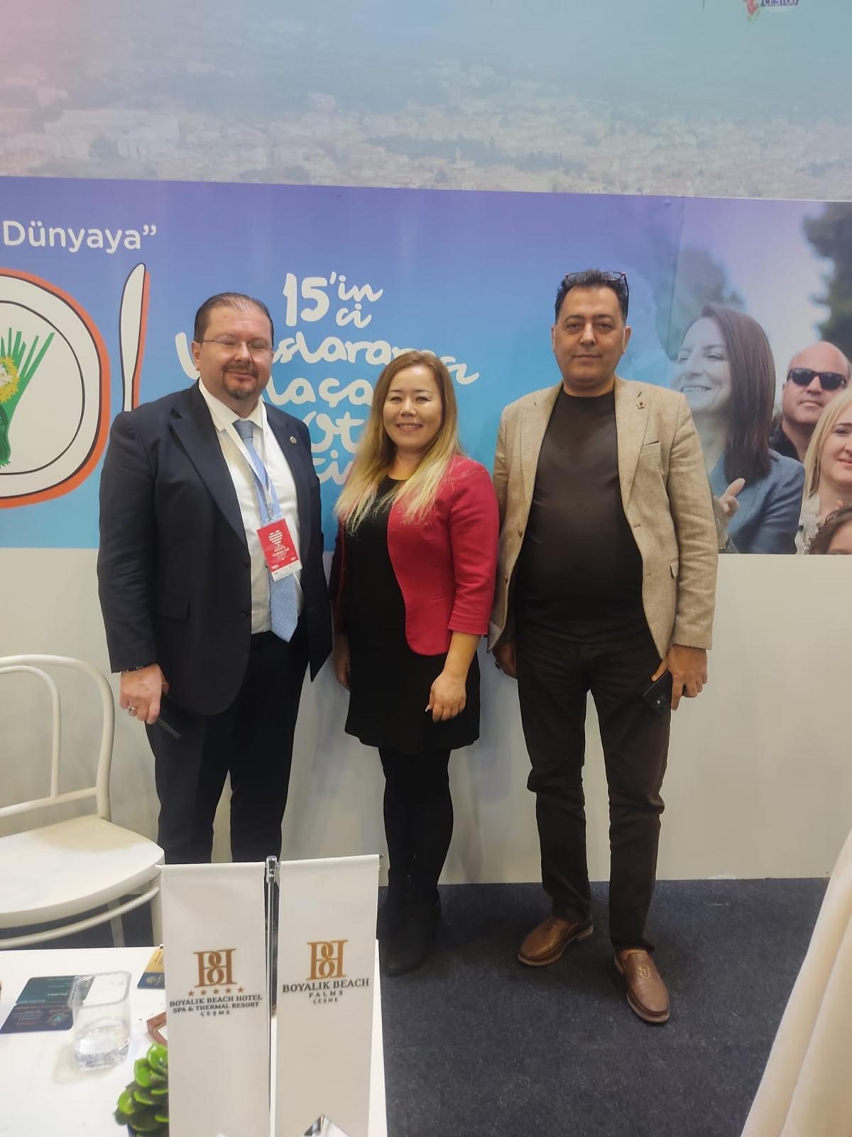 ÇEŞTOB, Antalya Turizm Fuarı’nda Çeşme Turizmini Küresel Pazarla Buluşturuyor