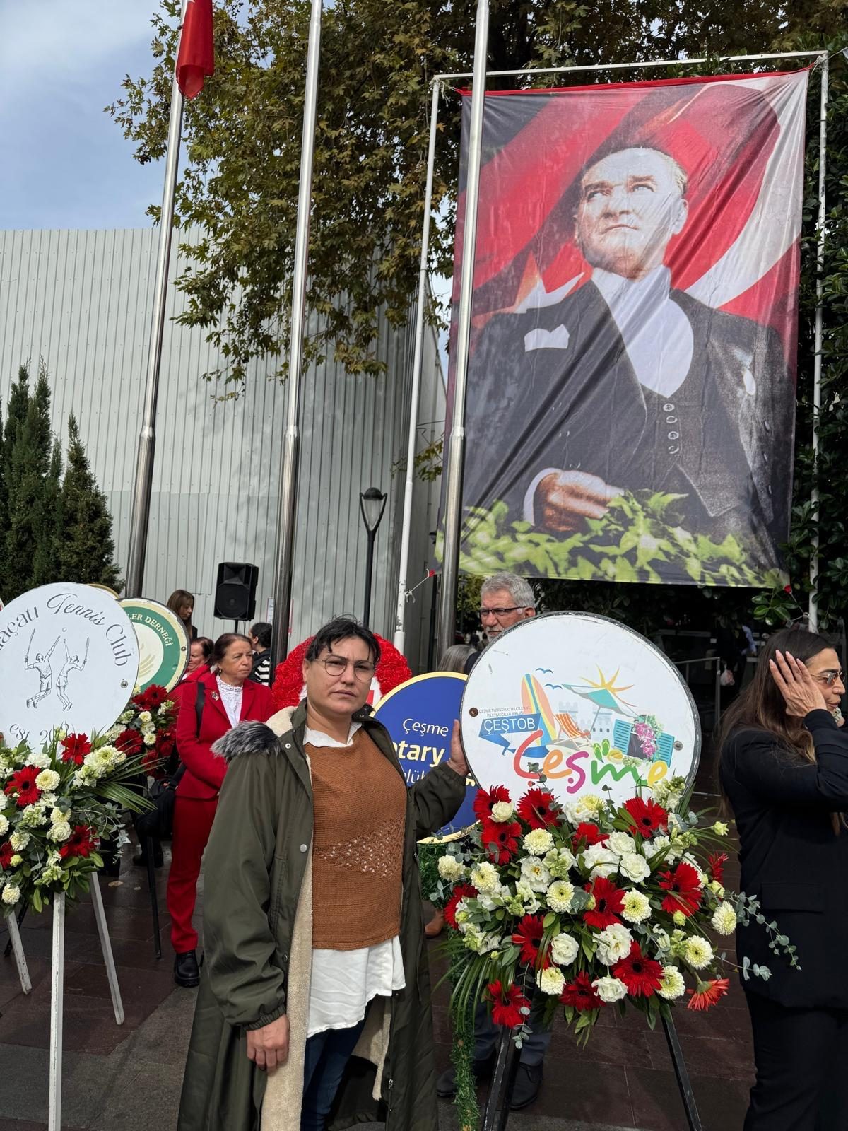 Cumhuriyet Meydanı’nda 29 Ekim Cumhuriyet Bayramı Kapsamında Çelenk Koyma Töreni'ne Katıldık